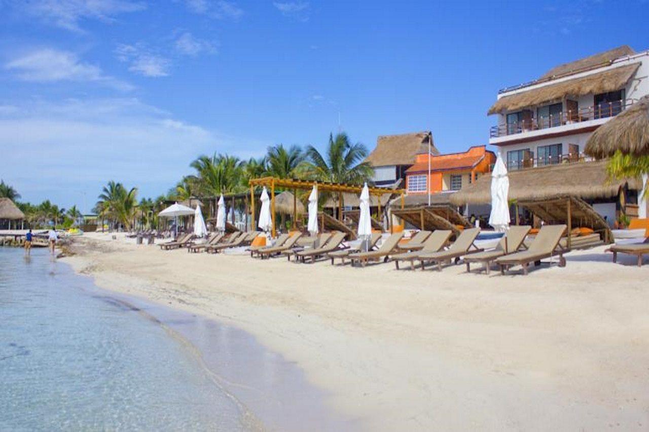 Quinto Sole Otel Mahahual Dış mekan fotoğraf